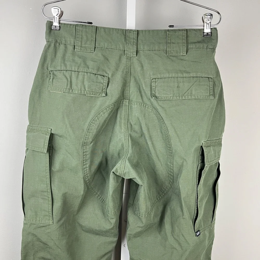 5.11 Tactical Taclite TDU Cargo Pants Mens M Relaxed Fit Olive Green Workwear‎